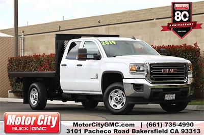 Used 2019 GMC Sierra 2500 Base Double Cab 4x2, Harbor Flatbed Truck for sale #PM572714 - photo 1