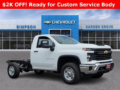 New 2024 Chevrolet Silverado 2500 Work Truck Regular Cab 4x2, Cab Chassis for sale #F321787 - photo 1