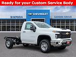 New 2024 Chevrolet Silverado 2500 Work Truck Regular Cab 4x2, Cab Chassis for sale #321960 - photo 1