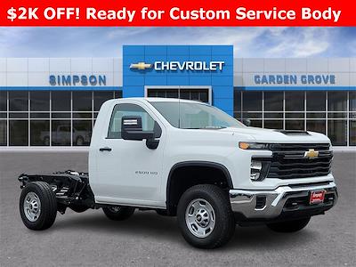 New 2024 Chevrolet Silverado 2500 Work Truck Regular Cab 4x2, Cab Chassis for sale #F322476 - photo 1