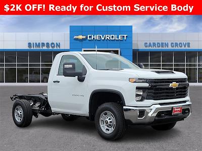 New 2024 Chevrolet Silverado 2500 Work Truck Regular Cab 4x2, Cab Chassis for sale #F322509 - photo 1