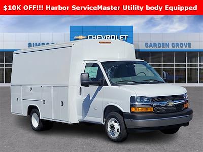 New 2024 Chevrolet Express 3500 Work Van RWD, Service Utility Van for sale #F001445 - photo 1