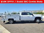 New 2024 Chevrolet Silverado 3500 LT Crew Cab 4x2, Scelzi SEC Combo Body for sale #F197456 - photo 19