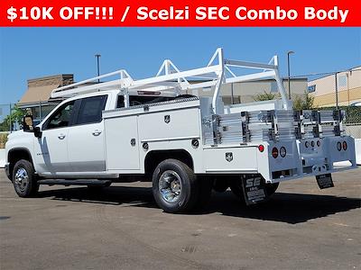 New 2024 Chevrolet Silverado 3500 LT Crew Cab 4x2, Scelzi SEC Combo Body for sale #F197654 - photo 2