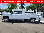 New 2024 Chevrolet Silverado 3500 LT Crew Cab 4x2, Scelzi SEC Combo Body for sale #F198126 - photo 23