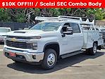 New 2024 Chevrolet Silverado 3500 LT Crew Cab 4x2, Scelzi SEC Combo Body for sale #F198126 - photo 24