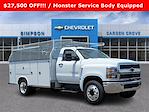 New 2023 Chevrolet Silverado 5500 Work Truck Regular Cab 4x2, Royal Truck Body Service Body Service Truck for sale #F231925 - photo 1