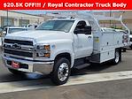 New 2023 Chevrolet Silverado 5500 Work Truck Regular Cab 4x2, Royal Truck Body Contractor Body Contractor Truck for sale #F231981 - photo 25