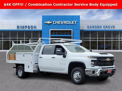 New 2024 Chevrolet Silverado 3500 Work Truck Crew Cab 4x2, Royal Truck Body Contractor Body Contractor Truck for sale #F274537 - photo 1