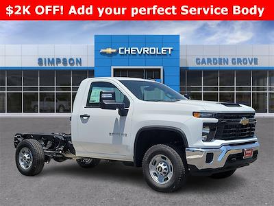 New 2024 Chevrolet Silverado 2500 Work Truck Regular Cab 4x2, Cab Chassis for sale #F322489 - photo 1