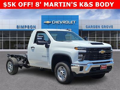 New 2024 Chevrolet Silverado 2500 Work Truck Regular Cab 4x2, Cab Chassis for sale #F322649 - photo 1