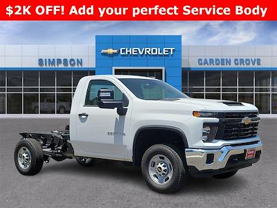 New 2024 Chevrolet Silverado 2500 Work Truck Regular Cab 4x2, Cab Chassis for sale #F322873 - photo 1