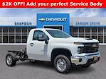 New 2024 Chevrolet Silverado 2500 Work Truck Regular Cab 4x2, Cab Chassis for sale #F322873 - photo 1