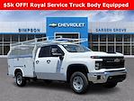 2024 Chevrolet Silverado 2500 Double Cab 4x2, Royal Truck Body Service Body Service Truck for sale #F367828 - photo 1