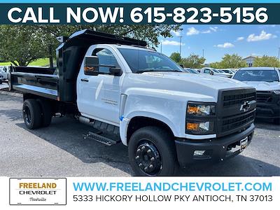 New 2023 Chevrolet Silverado 5500 Work Truck Regular Cab 4x2, Crysteel E-Tipper Dump Truck for sale #PH223521 - photo 1