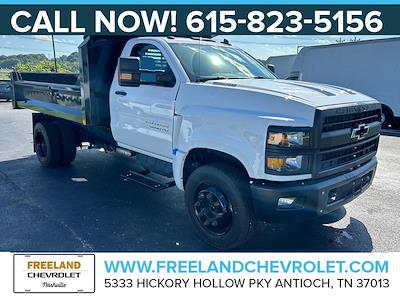 New 2023 Chevrolet Silverado 5500 Work Truck Regular Cab 4x2, Crysteel E-Tipper Dump Truck for sale #PH293224 - photo 1