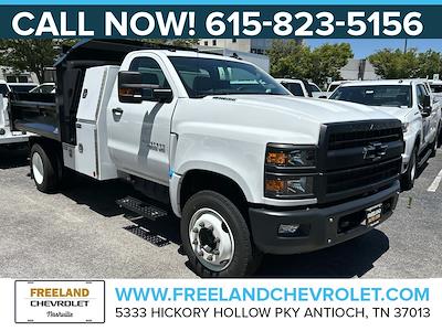 New 2023 Chevrolet Silverado 5500 Work Truck Regular Cab 4x2, Crysteel E-Tipper Dump Truck for sale #PH402892 - photo 1