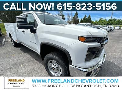 New 2024 Chevrolet Silverado 2500 Work Truck Double Cab 4x2, Warner Select Pro Service Truck for sale #RF228240 - photo 1