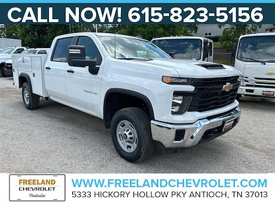 New 2024 Chevrolet Silverado 2500 Work Truck Crew Cab 4x4, Monroe Truck Equipment ServicePRO™ Service Truck for sale #RF278180 - photo 1