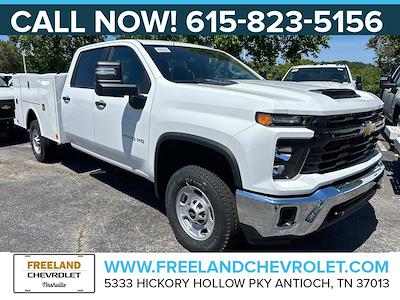 New 2024 Chevrolet Silverado 2500 Work Truck Crew Cab 4x2, Warner Select Pro Service Truck for sale #RF360124 - photo 1