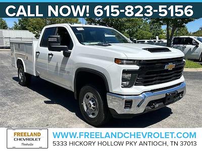 New 2024 Chevrolet Silverado 2500 Work Truck Double Cab 4x2, 8' 2" Reading SL Service Body Service Truck for sale #RF369609 - photo 1