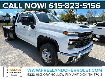 2024 Chevrolet Silverado 3500 Crew Cab 4x4, Flatbed Truck for sale #RF393380 - photo 1