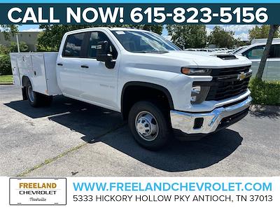 New 2024 Chevrolet Silverado 3500 Work Truck Crew Cab 4x4, Reading SL Service Body Service Truck for sale #RF416594 - photo 1