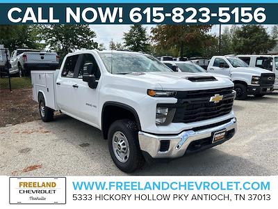 New 2024 Chevrolet Silverado 2500 Work Truck Crew Cab 4x4, 8' 2" Reading SL Service Body Service Truck for sale #RF430981 - photo 1