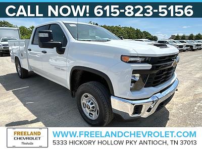 New 2024 Chevrolet Silverado 2500 Work Truck Crew Cab 4x4, Reading SL Service Body Service Truck for sale #RF432291 - photo 1