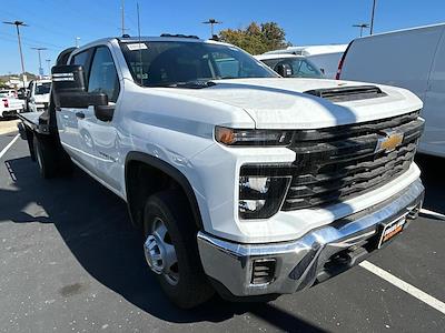 New 2024 Chevrolet Silverado 3500 Work Truck Crew Cab 4x4, 9' 4" CM Truck Beds RD Model Flatbed Truck for sale #RF435452 - photo 1