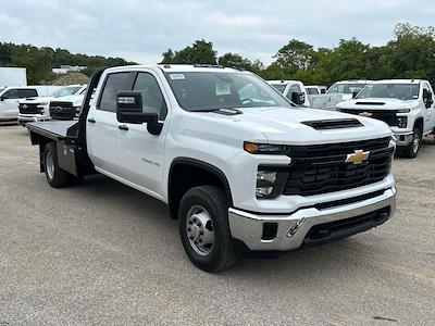 New 2024 Chevrolet Silverado 3500 Work Truck Crew Cab 4x4, 9' 4" CM Truck Beds RD Model Flatbed Truck for sale #RF454729 - photo 1