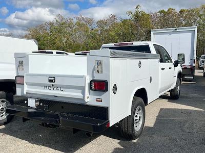 New 2025 Chevrolet Silverado 2500 Work Truck Double Cab 4x2, 8' 2" Royal Truck Body Service Body Service Truck for sale #SF132481 - photo 2