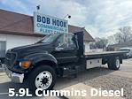 2001 Ford F-650 Regular Cab DRW 4x2, Flatbed Truck for sale #12157T - photo 1