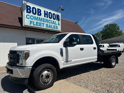 2019 Ford F-350 Crew Cab DRW 4x4, Flatbed Truck for sale #12182T - photo 1