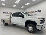 New 2024 Chevrolet Silverado 3500 Work Truck Crew Cab 4x4, CM Truck Beds AL SK Model Flatbed Truck for sale #240730 - photo 4