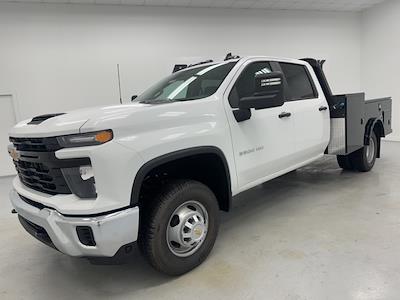 New 2024 Chevrolet Silverado 3500 Work Truck Crew Cab 4x4, 9' 4" Knapheide PGTD Gooseneck Flatbed Truck for sale #240863 - photo 1