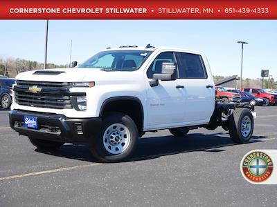 New 2024 Chevrolet Silverado 3500 Work Truck Crew Cab 4WD, Cab Chassis for sale #C240482 - photo 1