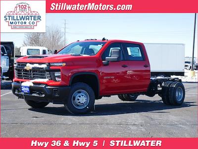 New 2024 Chevrolet Silverado 3500 Work Truck Crew Cab 4WD, Cab Chassis for sale #C240484 - photo 1