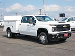 New 2024 Chevrolet Silverado 3500 Work Truck Crew Cab 4WD, 8' 2" Reading Classic II Aluminum Service Truck for sale #C240494 - photo 4