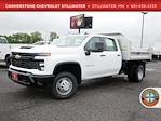 New 2024 Chevrolet Silverado 3500 Work Truck Crew Cab 4WD, Crysteel S-Tipper Dump Truck for sale #C240530 - photo 1