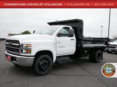 New 2024 Chevrolet Silverado 5500 Work Truck Regular Cab 2WD, Knapheide Drop Side Dump Truck for sale #C240686 - photo 1