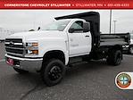 New 2024 Chevrolet Silverado 5500 Work Truck Regular Cab 4WD, Knapheide Drop Side Dump Truck for sale #C240687 - photo 10