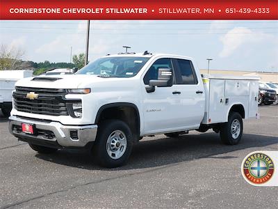 New 2024 Chevrolet Silverado 2500 Work Truck Double Cab 4WD, 8' 2" Reading Classic II Aluminum Service Truck for sale #C240833 - photo 1