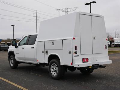 New 2024 Chevrolet Silverado 3500 Work Truck Crew Cab 4WD, 8' Reading Classic II Aluminum Service Truck for sale #C240898 - photo 2