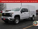 New 2024 Chevrolet Silverado 3500 Work Truck Crew Cab 4WD, 8' Reading Classic II Aluminum Service Truck for sale #C240898 - photo 1