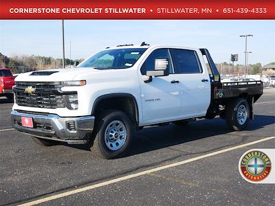 2024 Chevrolet Silverado 3500 Crew Cab 4WD, Hillsboro GII Steel Flatbed Truck for sale #C240913 - photo 1