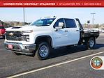 2024 Chevrolet Silverado 3500 Crew Cab 4WD, Hillsboro GII Steel Flatbed Truck for sale #C240913 - photo 1