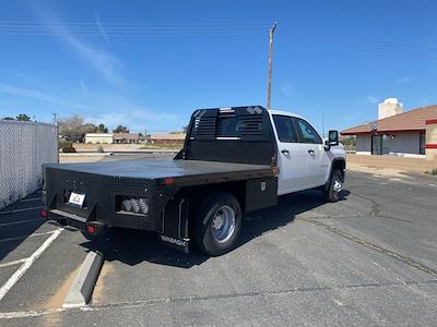 2024 Chevrolet Silverado 3500 Crew Cab 4x4, Bedrock Diamond Series Flatbed Truck for sale #F241137 - photo 2