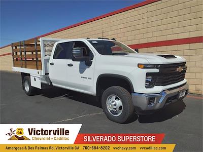 2024 Chevrolet Silverado 3500 Crew Cab 4x2, Royal Truck Body Stake Bed for sale #F241139 - photo 1