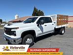 New 2024 Chevrolet Silverado 3500 Work Truck Crew Cab 4x2, 10' Royal Truck Body Stake Bed for sale #F241139 - photo 3